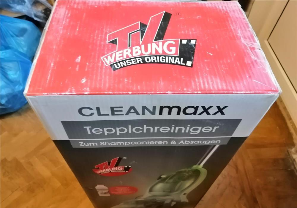 CLEANMAXX  APARAT SEMIPROFESIONAL DE CURATAT COVOARE  SIGILAT NOU.