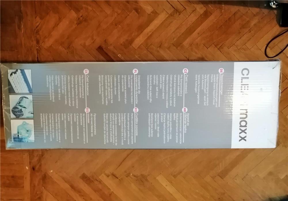 CLEANMAXX  APARAT SEMIPROFESIONAL DE CURATAT COVOARE  SIGILAT NOU.