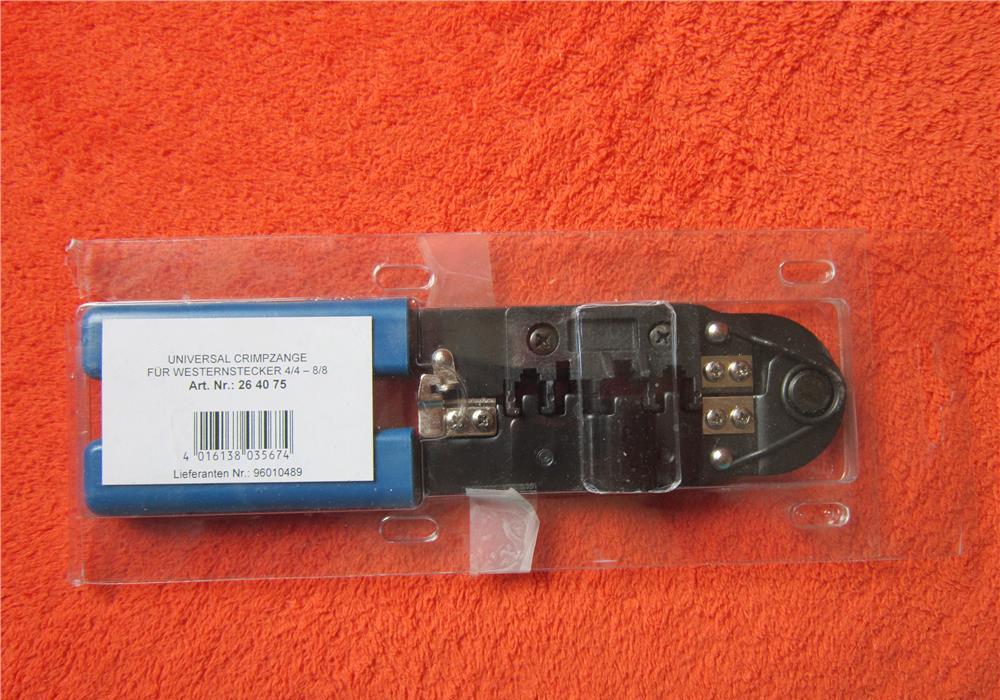 Cleste pt sertizat / mufat universal 4/4-8/8 din metal - made in Germany- nou