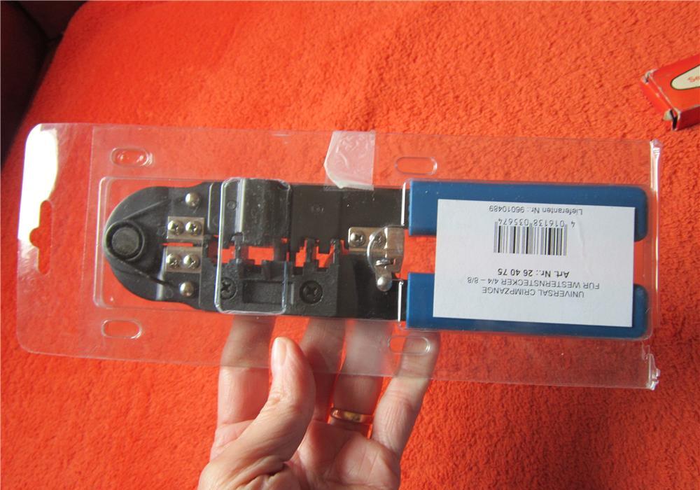 Cleste pt sertizat / mufat universal 4/4-8/8 din metal - made in Germany- nou