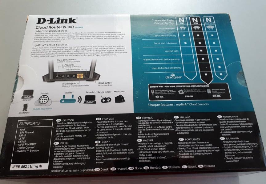Cloud Router D-LINK, N300, nefolosit
