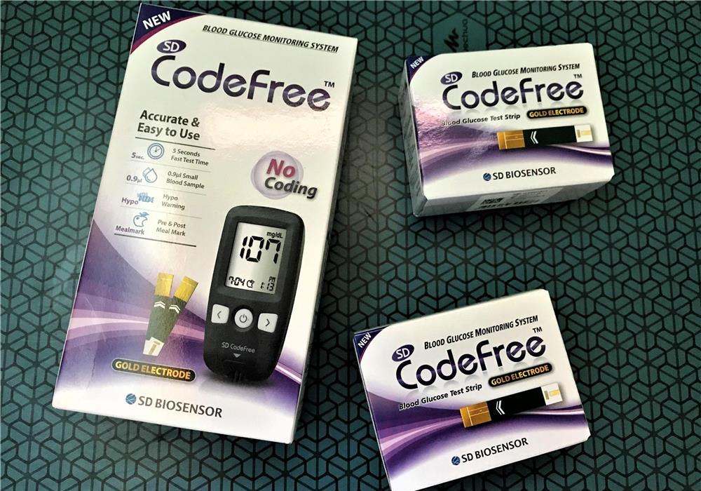 Codefree Glucometru, Teste de glicemie, 50 buc, CodeFree