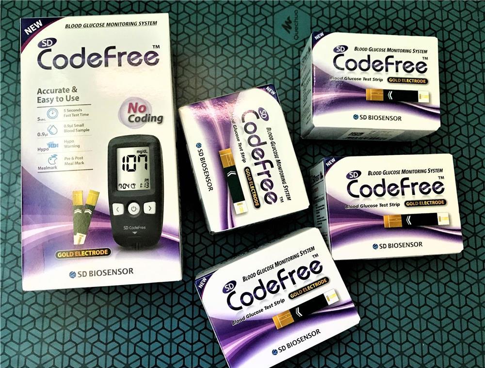 Codefree Glucometru, Teste de glicemie, 50 buc, CodeFree