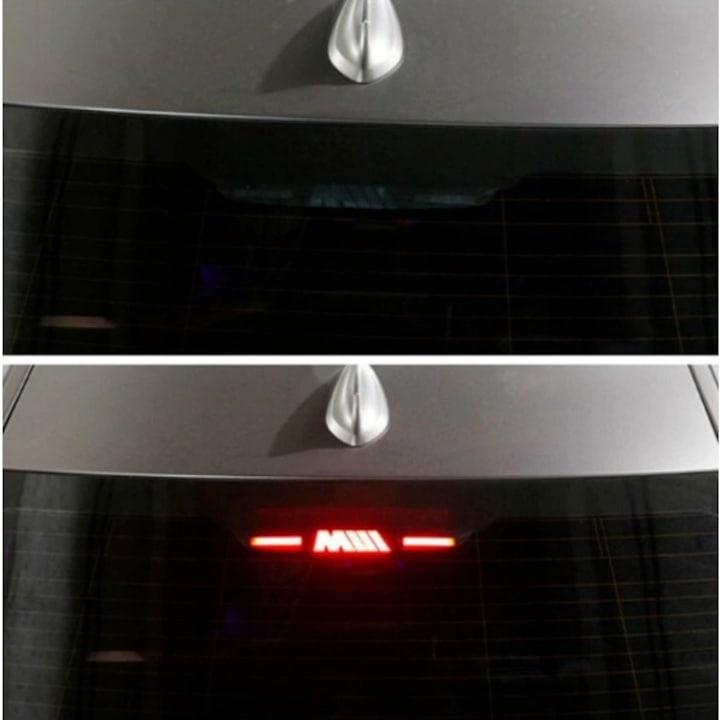 Colant Banda Stop Frana pentru BMW Seriile 3 si 4, E46 E90 E92 E93 F30 F32 F33 F34 G20 Negru
