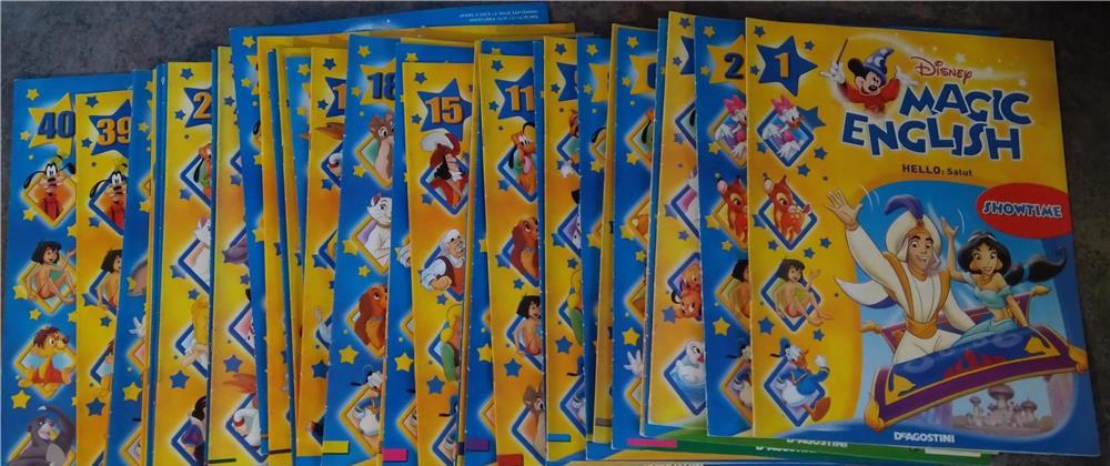 Colectie MAGIC ENGLISH, numerele 1-40