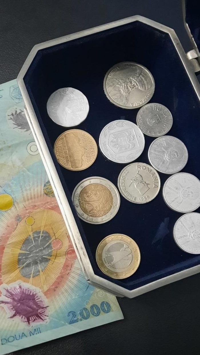 Colectie moneda/monede/monezi/bancnota de 2000 lei eclipsa de soare