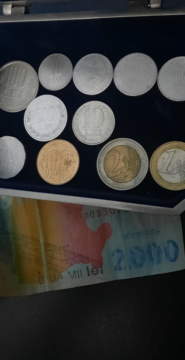 Colectie moneda/monede/monezi/bancnota de 2000 lei eclipsa de soare