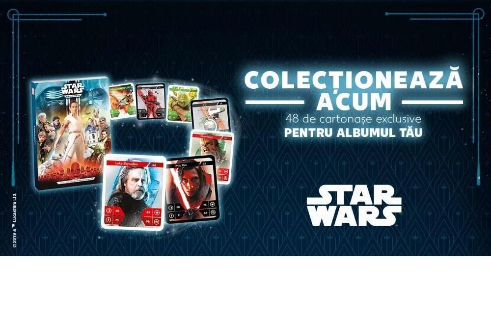Colectie STAR WARS Kaufland, jucarie,album StarWars sigilat, calitate exceptionala