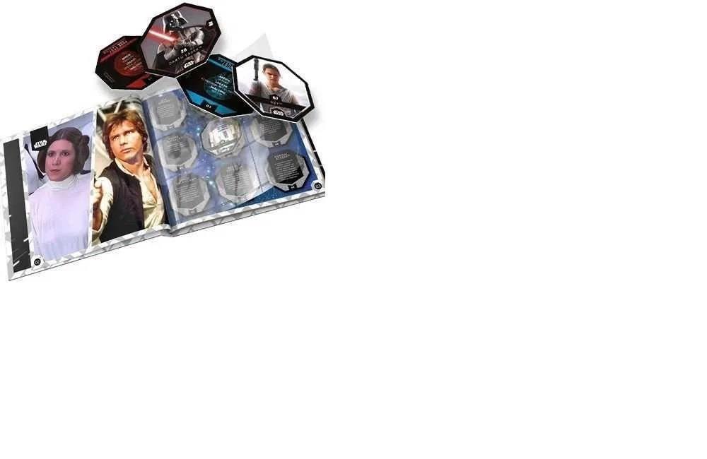 Colectie StarWars, Star Wars,72 jetoane, Carrefour, cosmic, NOI