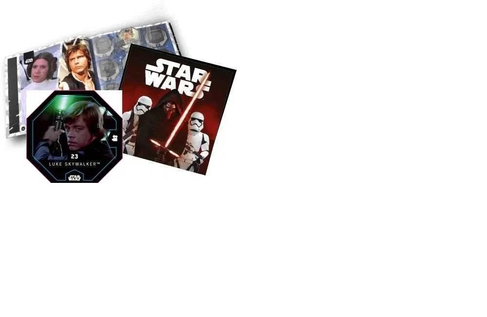 Colectie StarWars, Star Wars,72 jetoane, Carrefour, cosmic, NOI