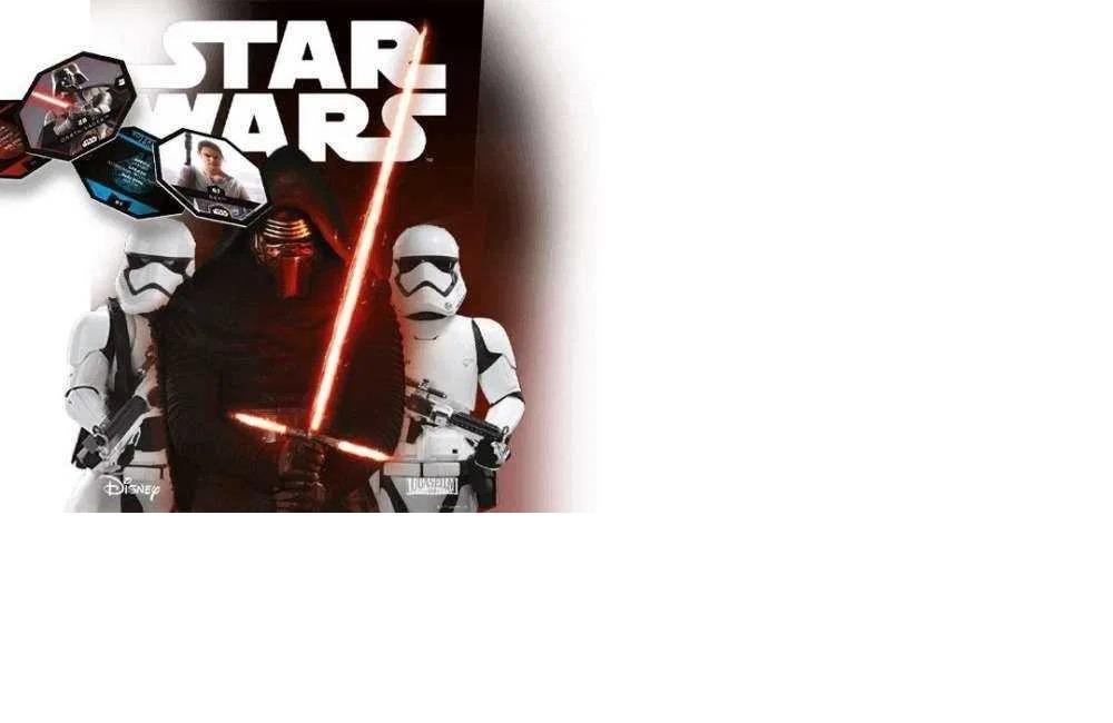 Colectie StarWars, Star Wars,72 jetoane, Carrefour, cosmic, NOI
