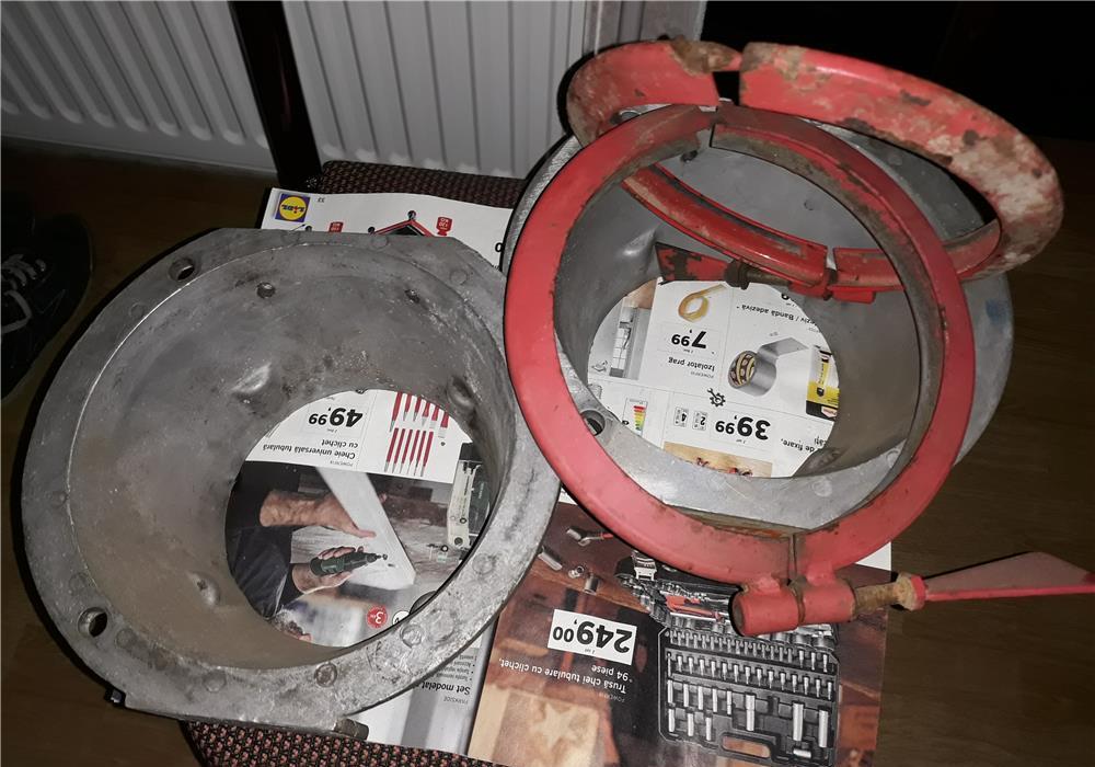 Coliere prindere motosapa-motocultor