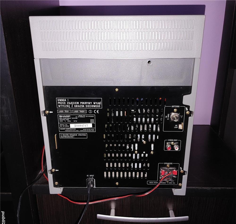 Combina audio SHARP