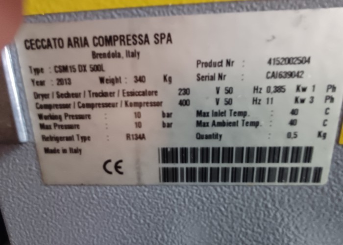 COMPRESOR AER CECCATO