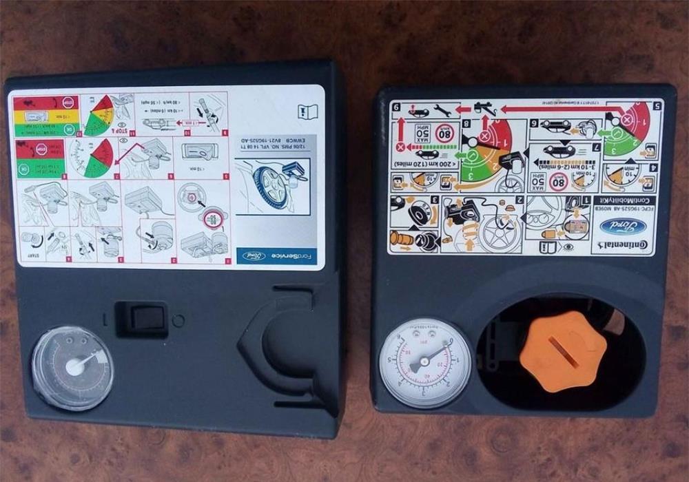 Compresor auto original CONTINENTAL 12V.