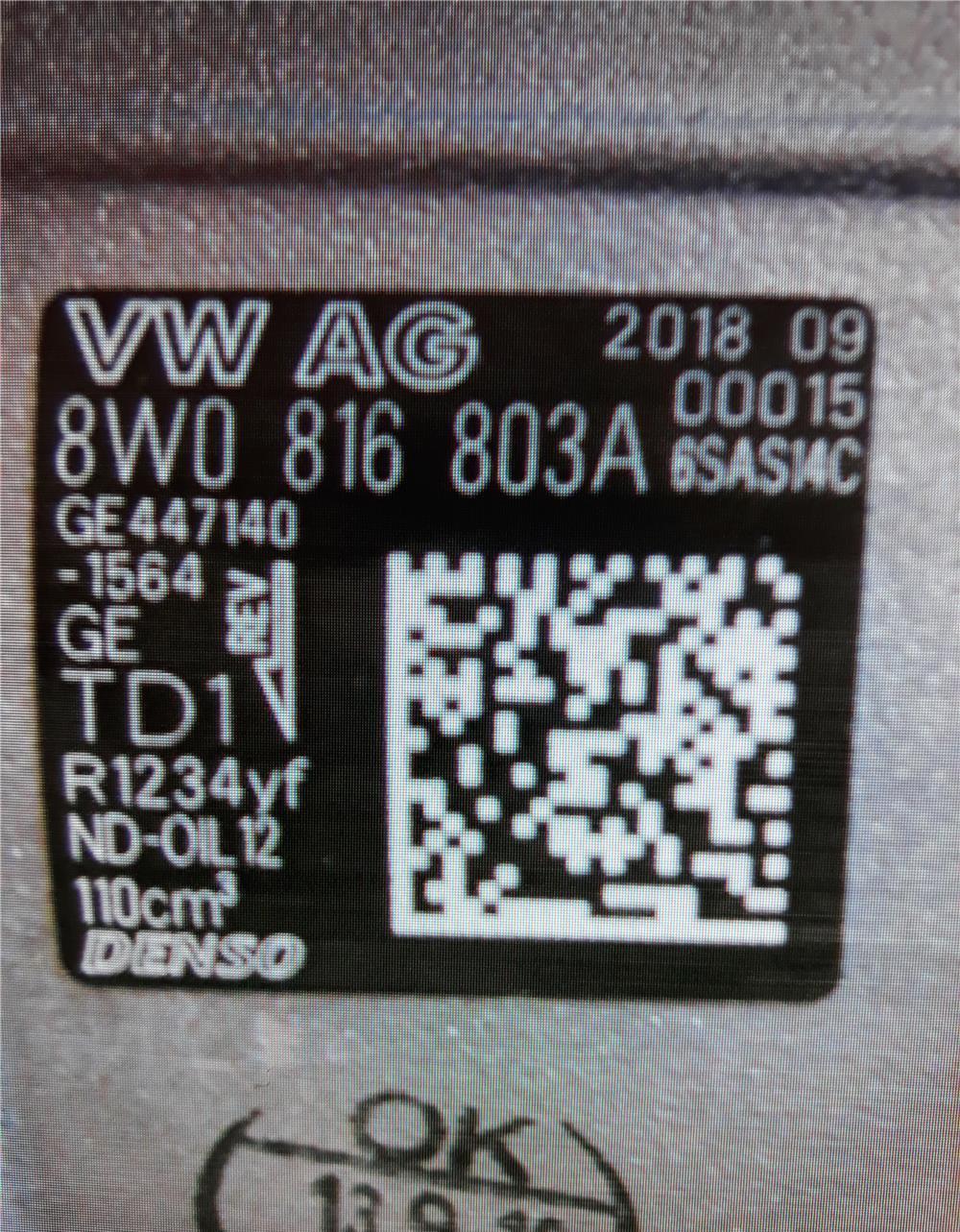 compresor clima vw passat
