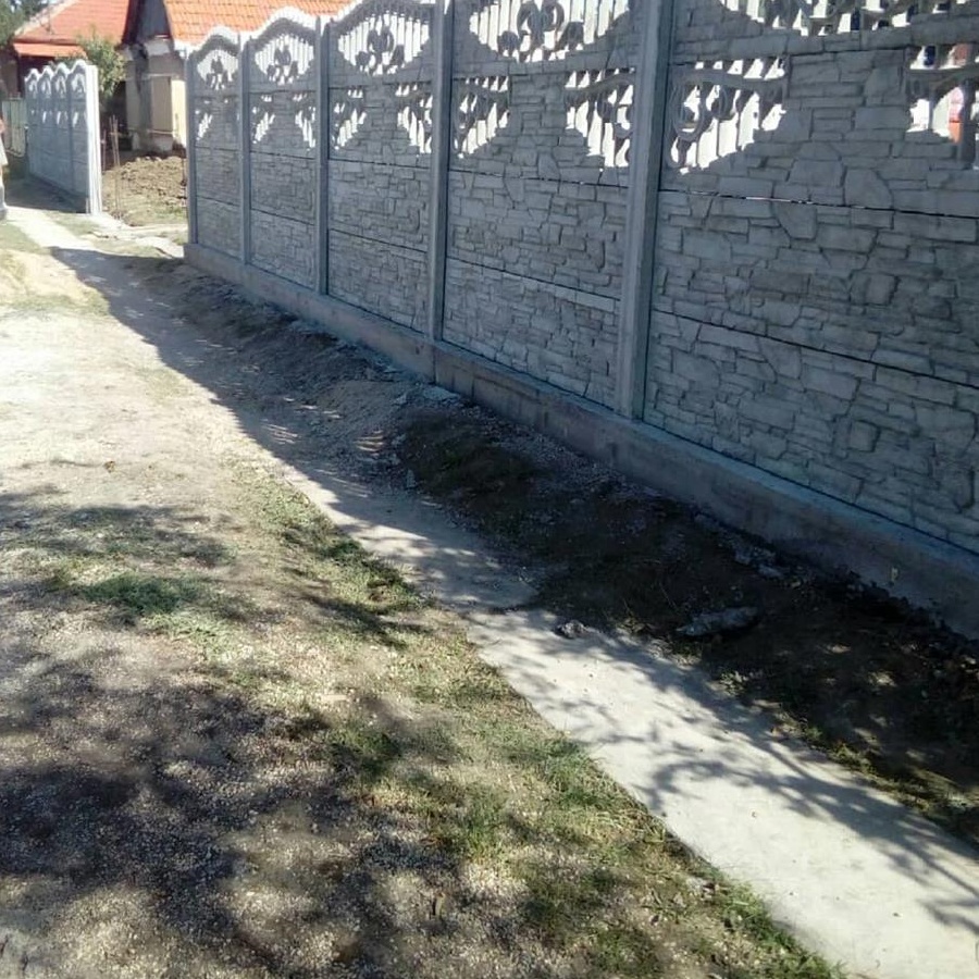 construim garduri,montam garduri din placi de beton