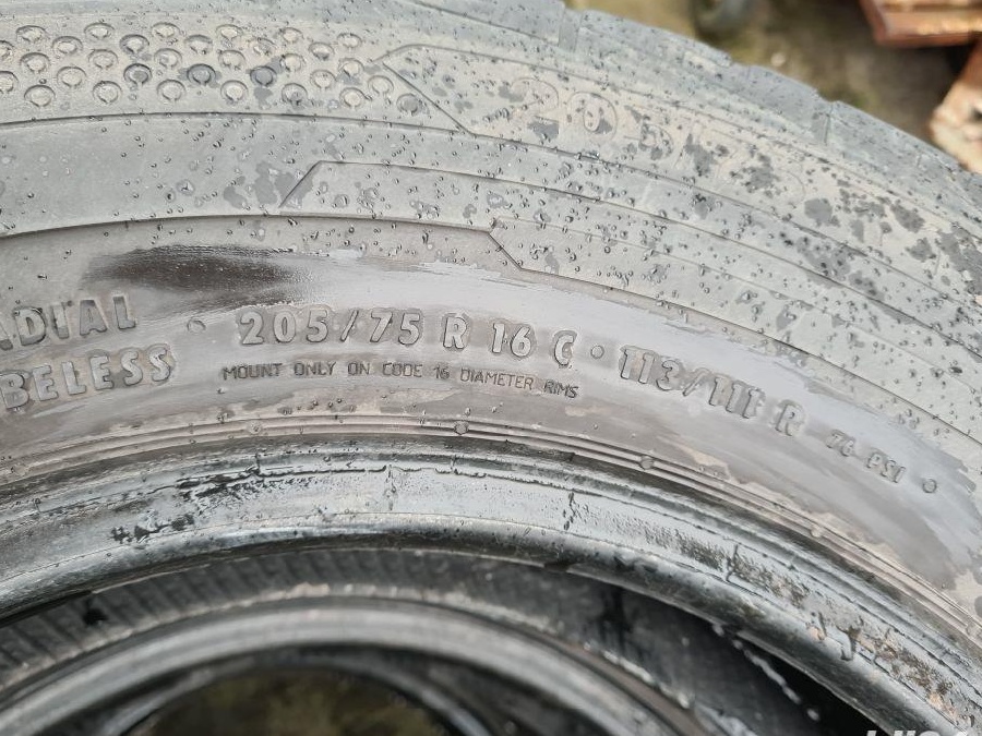 continental 205 75 16C