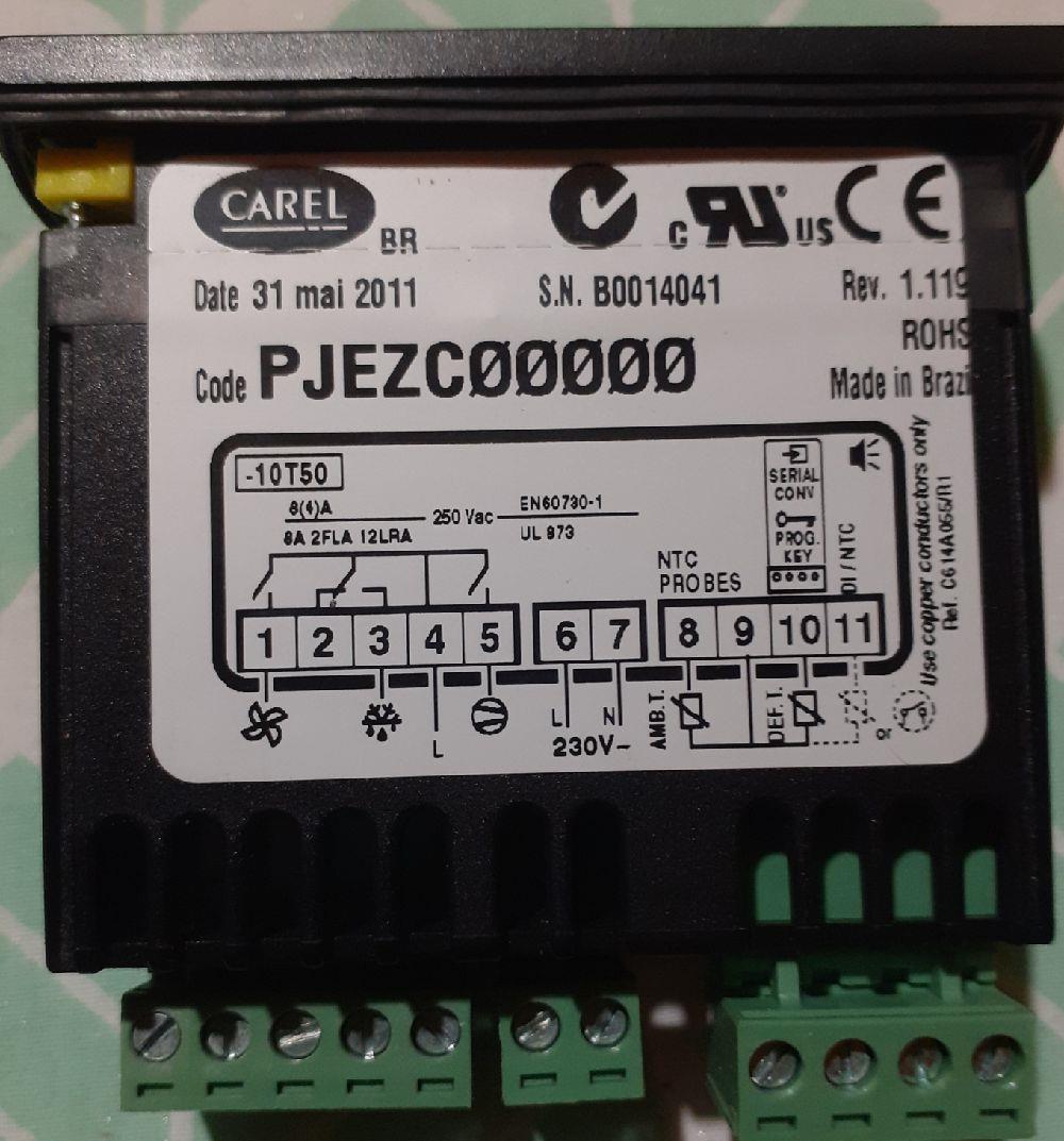 Controller digital temperatura cu relee pt compresor, ventilatie