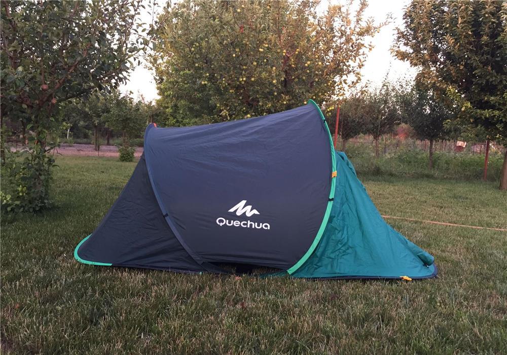 Cort camping 2 persoane instalare rapida