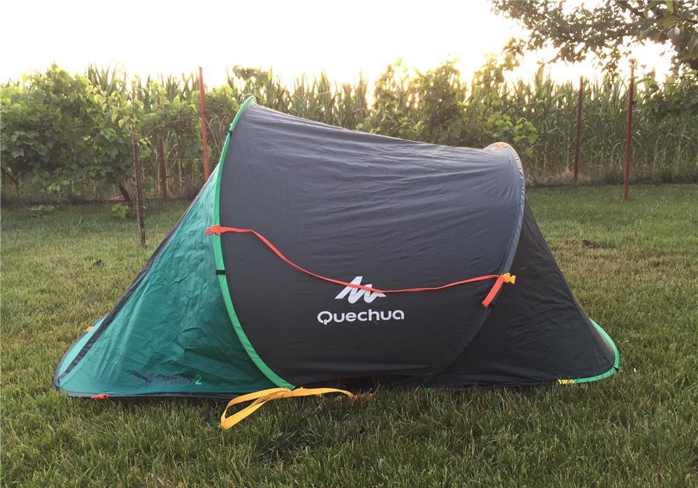 Cort camping 2 persoane instalare rapida