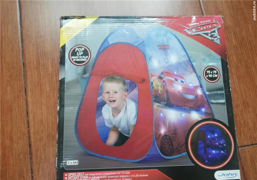 Cort de joaca pentru copii Cars