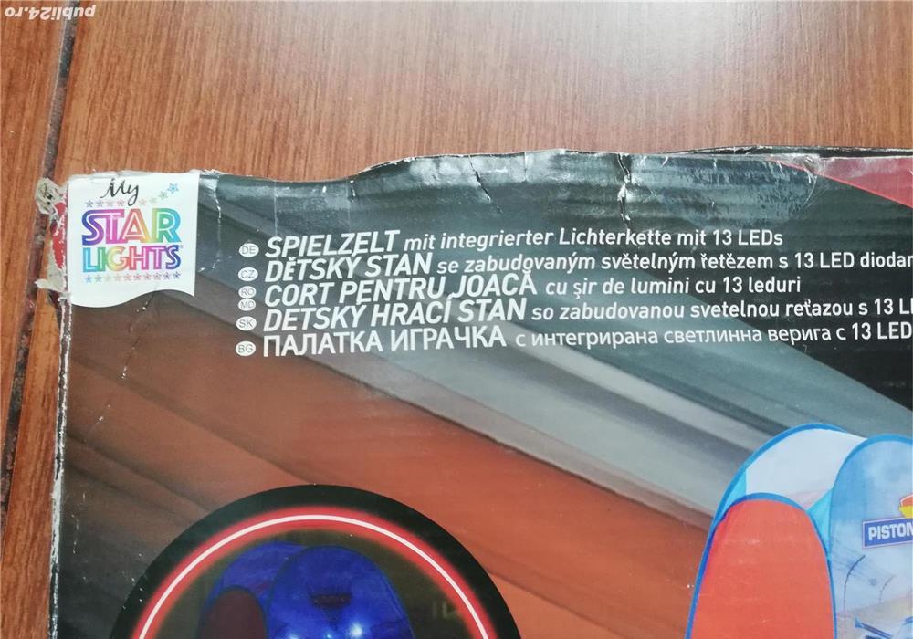 Cort de joaca pentru copii Cars