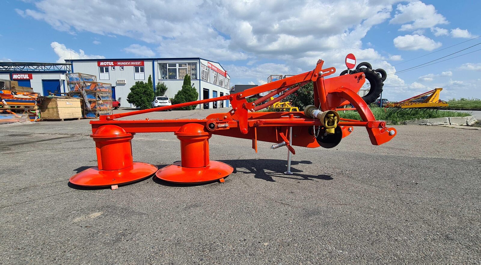 Cositoare rotativa cu 2 tamburi 165 cm latime de lucru + cardan