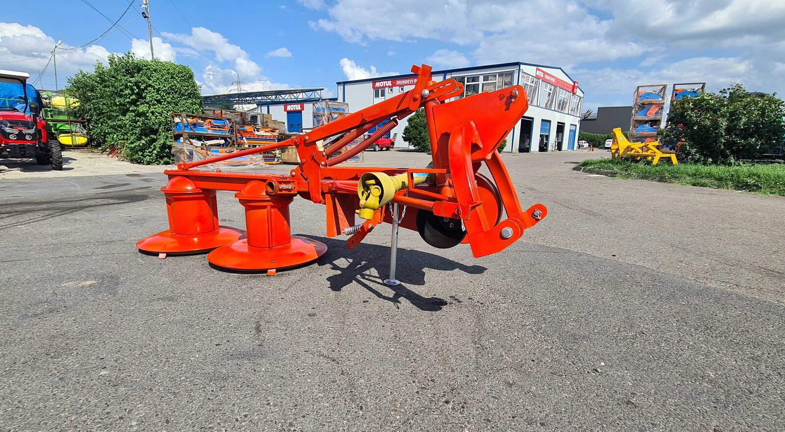 Cositoare rotativa cu 2 tamburi 165 cm latime de lucru + cardan