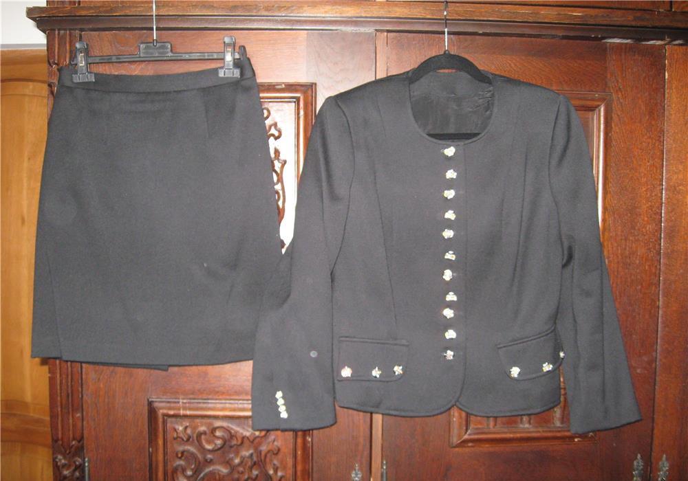 Costum femei ( Bleizer + fusta scurta / lunga ) culoare negru