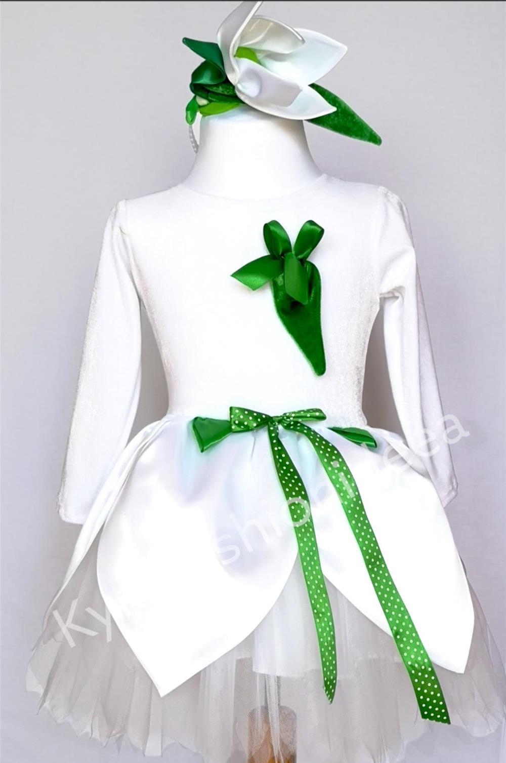 Costum Ghiocel Rochita serbare Ghiocel Costum party carnaval halloween.