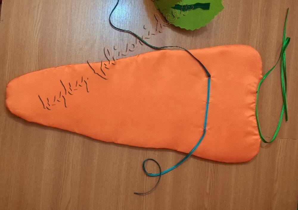 Costum morcov,costum leguma morcov serbare,halloween,party,carnaval.