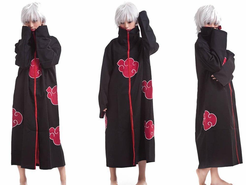 Costum roba naruto shippuden kakashi sasuke itachi uchiha nara akatsuki anime halloween +CADOU!