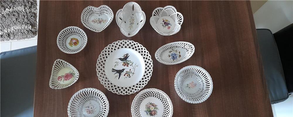 Cosulete ceramica fina. Vaza, platouri