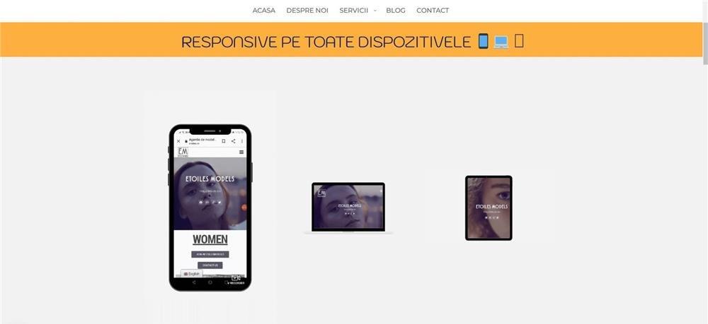 Creare Site | Landing Page | Magazin Online | Content | Copywriting