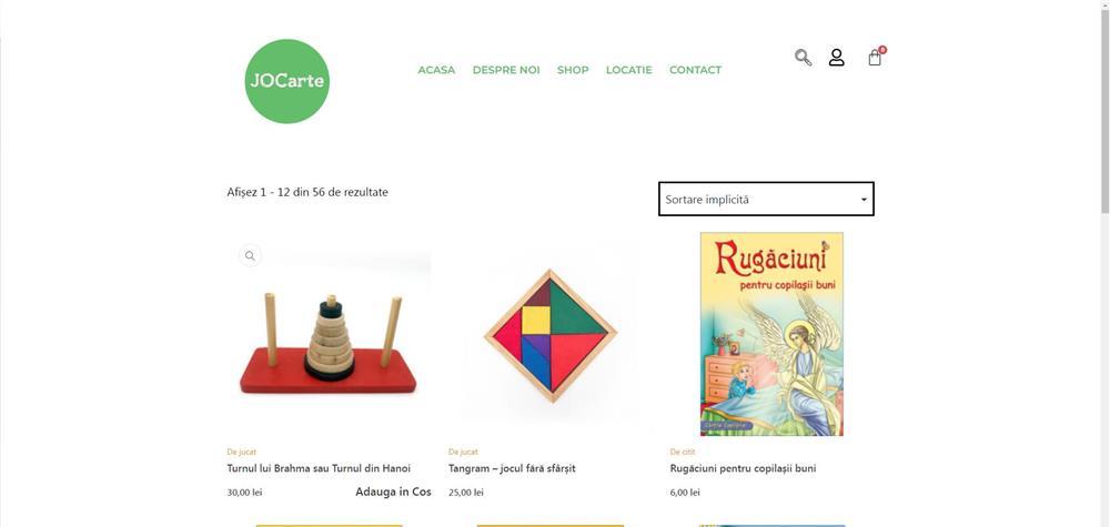 Creare Site | Landing Page | Magazin Online | Content | Copywriting