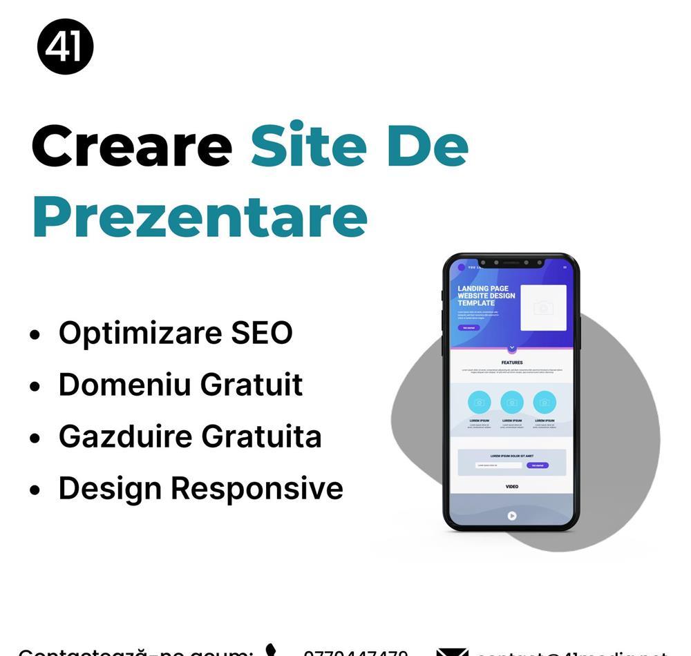 Creare Site Web Profesional