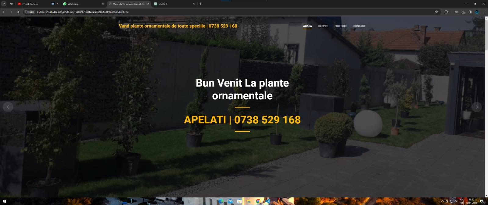 Creez diferite site-uri web