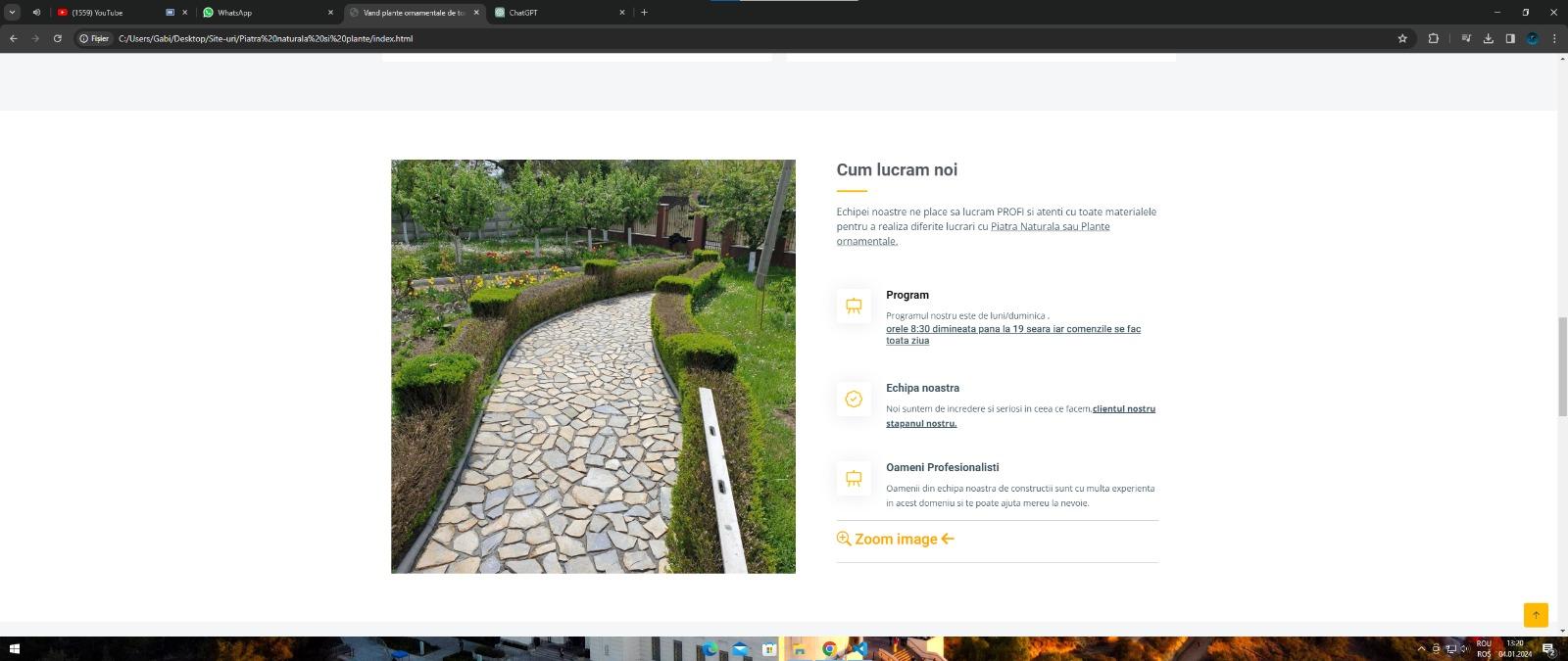 Creez diferite site-uri web