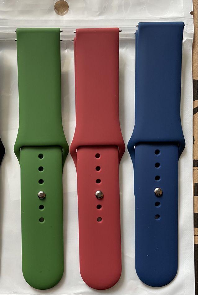 Curea de silicon 22mm pentru smartwatch Huawei Samsung