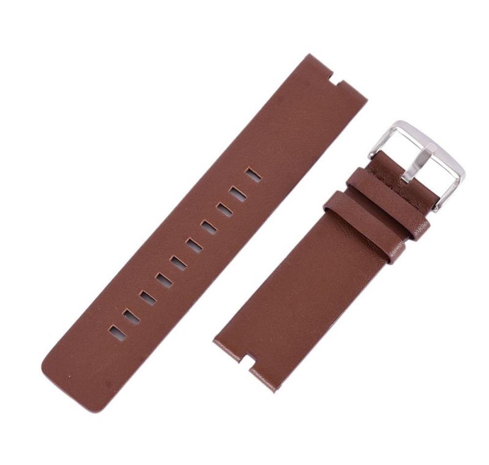 Curea maro din piele 22mm pentru Smartwatch Motorola Moto 360 1st Gen