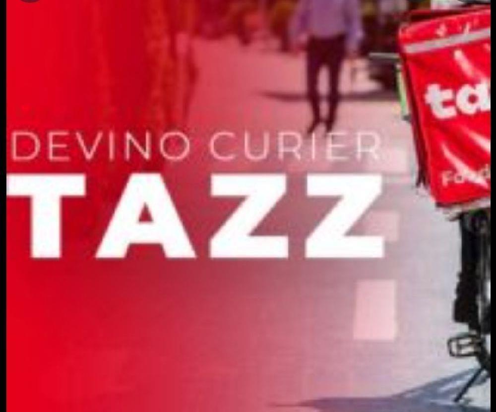 curier livrator pe scuter sau mașină - contract colaborare Tazz By Emag