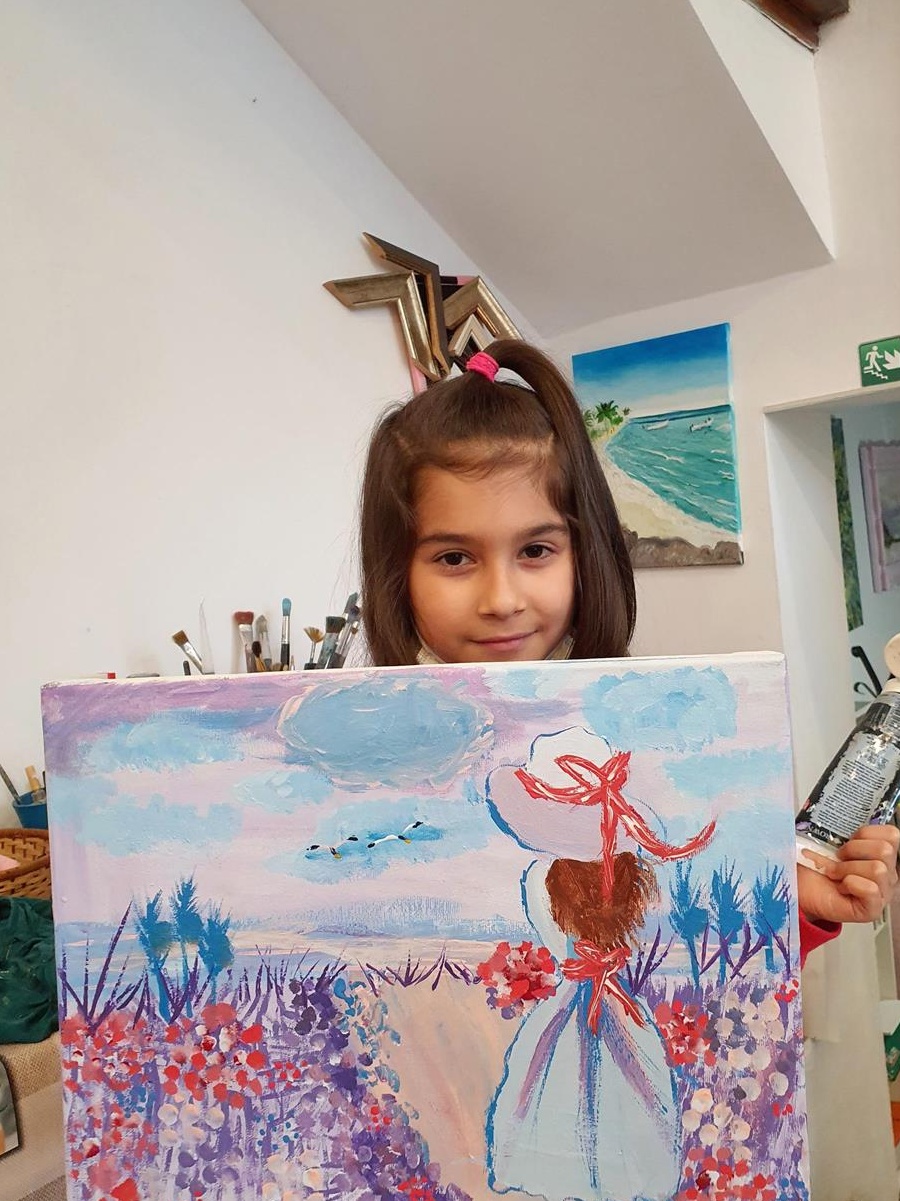 Curs Pictura și desen pictură la șevalet in ulei acril etc.