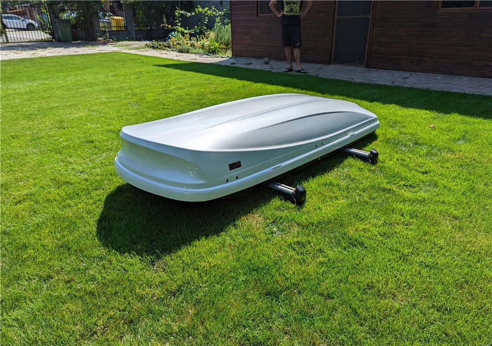 Cutie portbagaj originala BMW "X", alb lucios - cea mai mare dimensiune