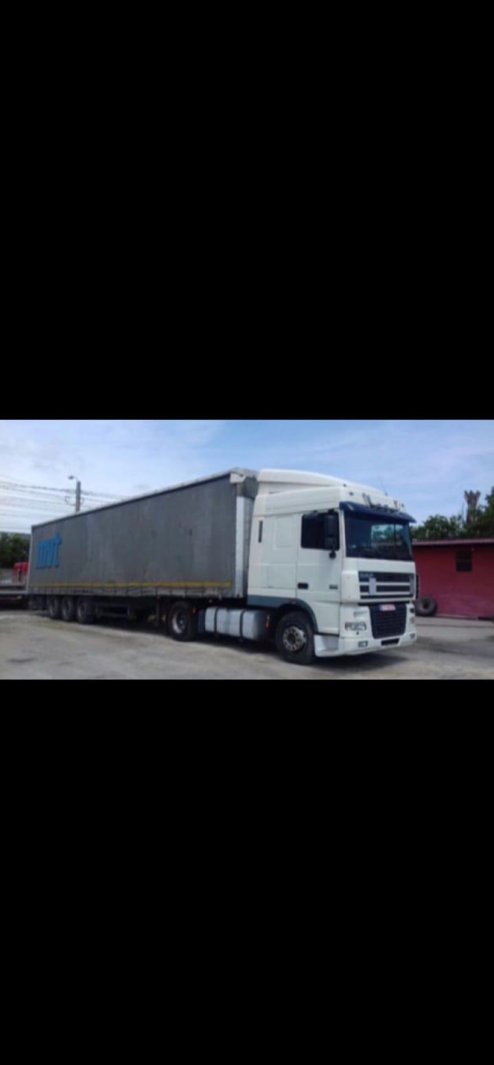 DAF XF95 cu remorca