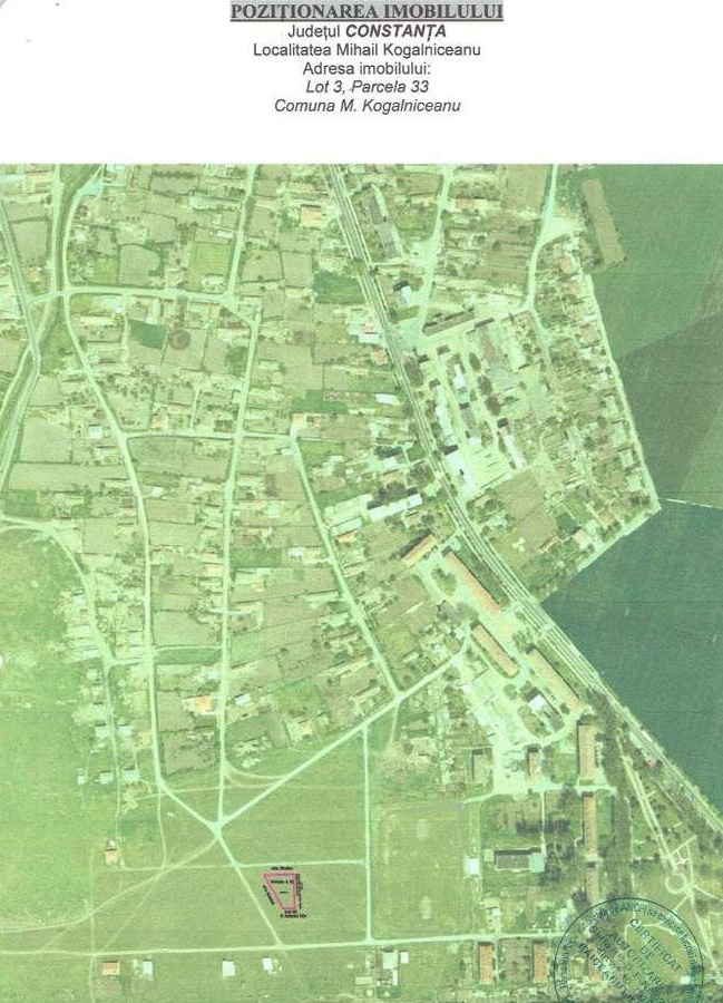 de vânzare 3 terenuri intravilane in Mihail Kogalniceanu,jud Constanta