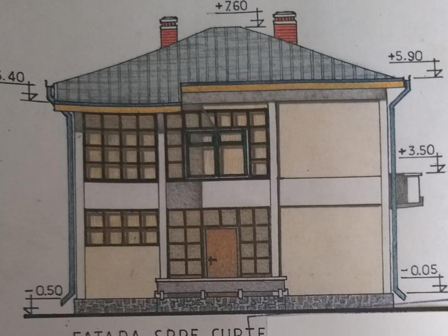 De vanzare casa la rosu Pipera