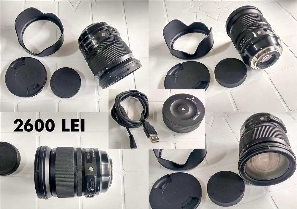 De vânzare echipament foto Canon 6D, obiective, blitzuri, trepied, accesorii - stare foarte bună!
