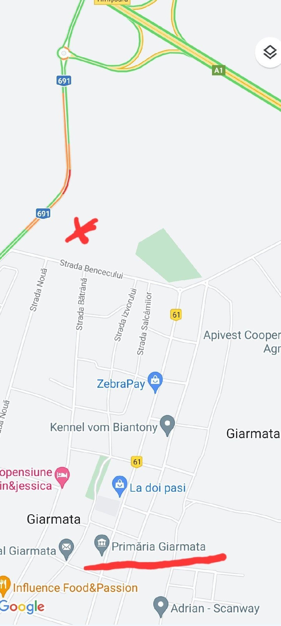 De vanzare teren intravilan Giarmata