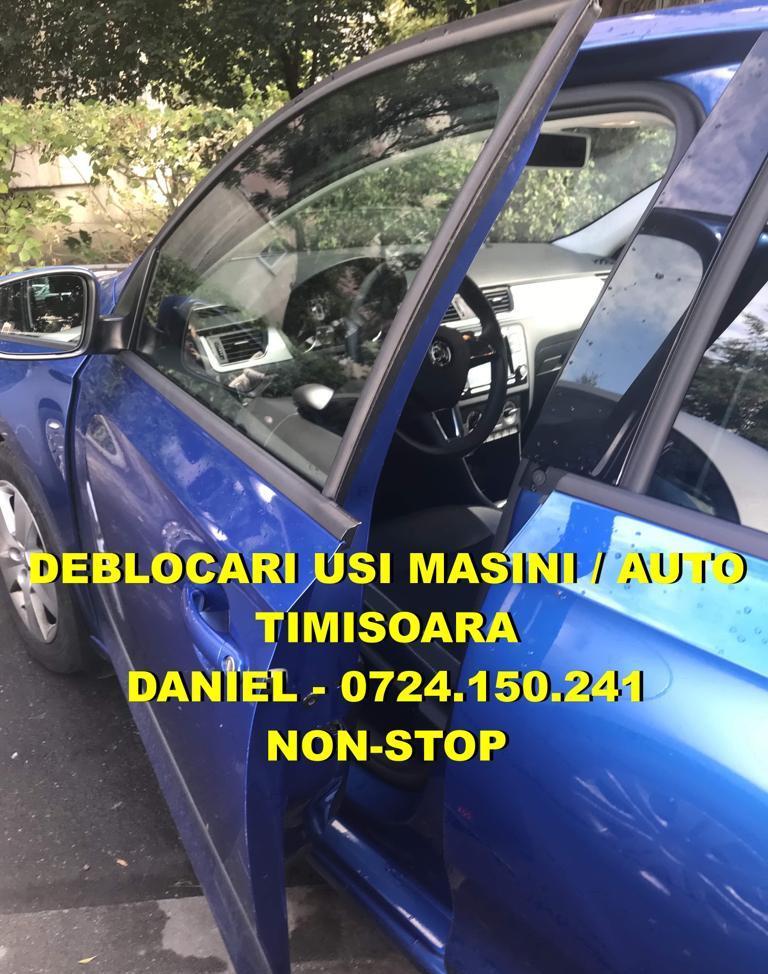 Deblocare, deschidere masini, autoturisme TIMISOARA